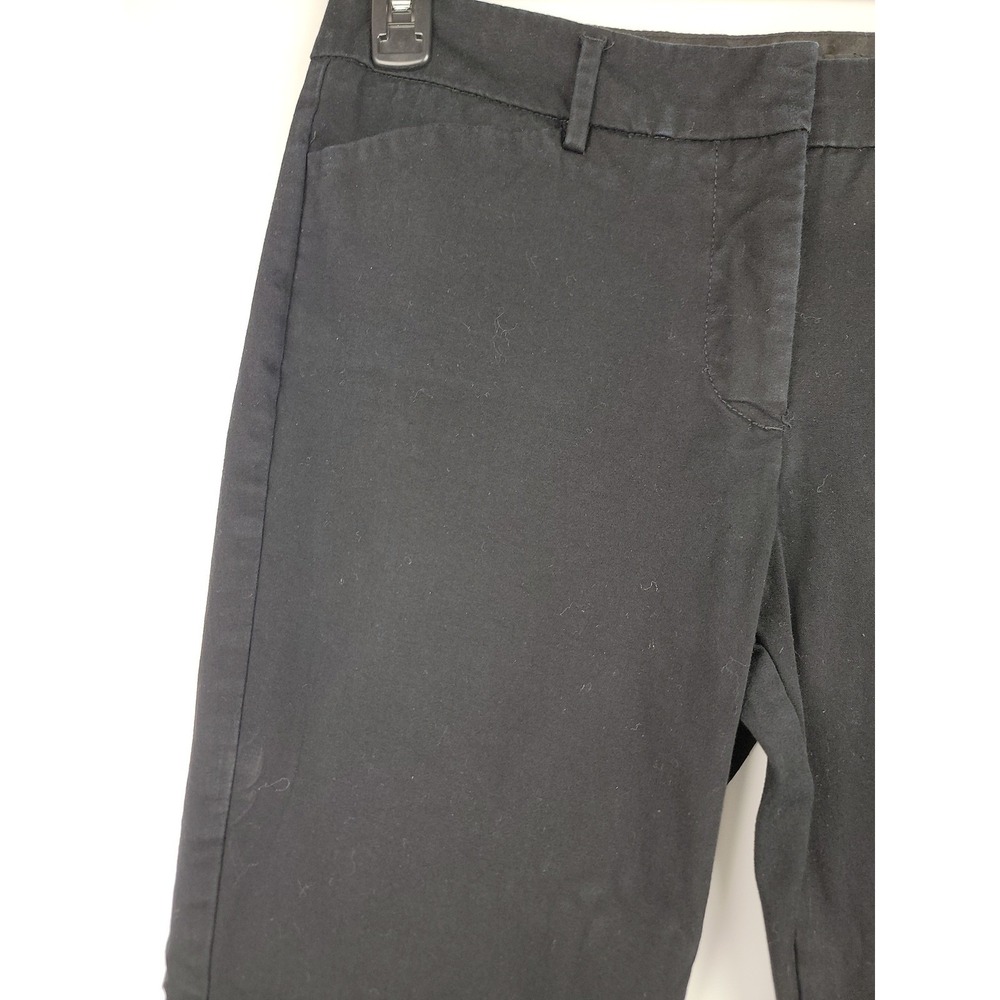 Worthington Women's Black Ankle Pants Size Small Cotton Spandex Blend - Picture 5 of 12